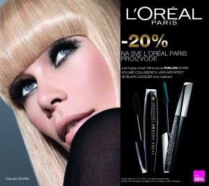 L'Oreal Paris i BIPA popust L'Oreal Paris i BIPA popust
