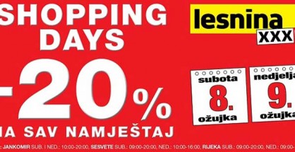 Lesnina vikend akcija! Lesnina vikend akcija!