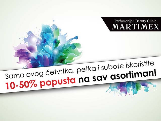 Parfumerija Martimex akcija