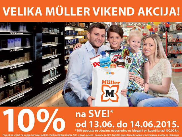Muller Hrvatska popust na SVE!