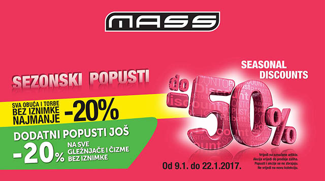 Mass cipele veliki sezonski popust